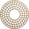 Ekena Millwork Fink Wood Fretwork Pierced Ceiling Medallion, Hickory, 16"OD x 5 3/4"ID x 1/4"T CMWP16X16X0250FFHI - alternate 1